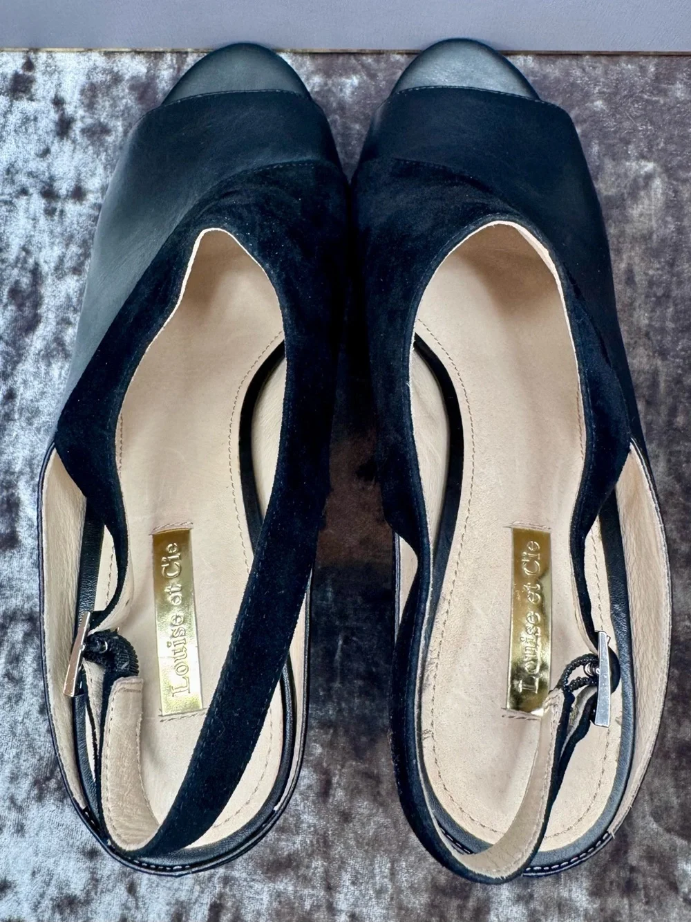 Louise Et Cie Keall Sling-back Block Heel
